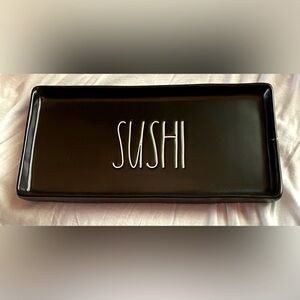 RAE DUNN SUSHI Plate! Artisan collection ceramic! Very good condition!